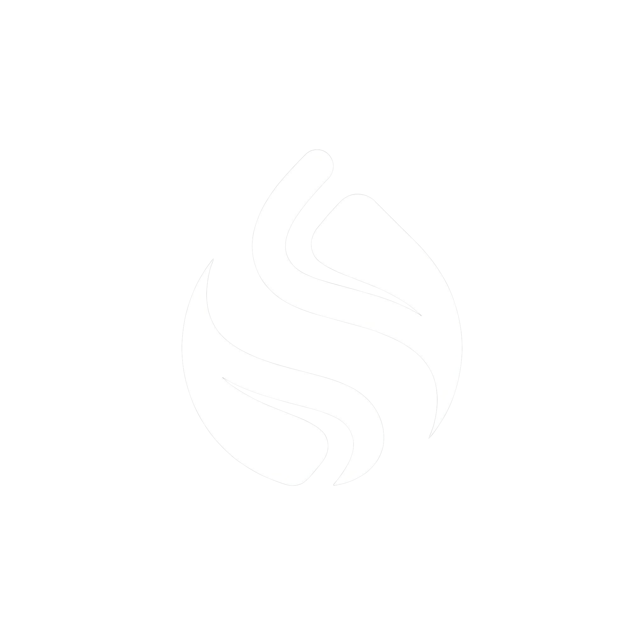 Weiße Rakten Illustration aus dem Boostagentur Logo